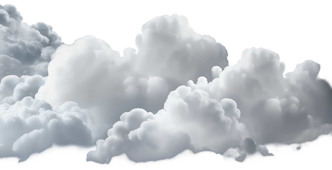 Decorative left cloud